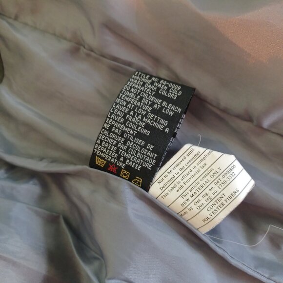 BONGO S Quilted Vest with Faux Fur Detachable Hood (4924) - Picture 8 of 10